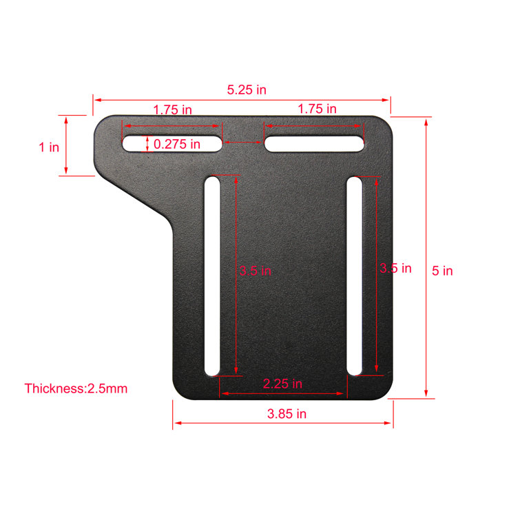 Alwyn Home Massey Bed Frame Bracket Wayfair